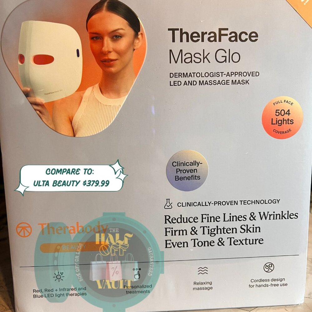 Therabody: Thera Face Mask Glo Clinically Proven LED Skincare Mask